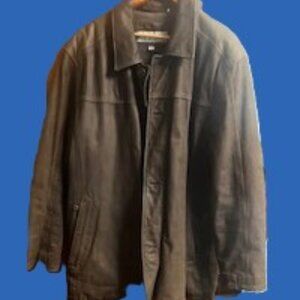 Andrew Marc New York Three quarter length men's leather/suede coat